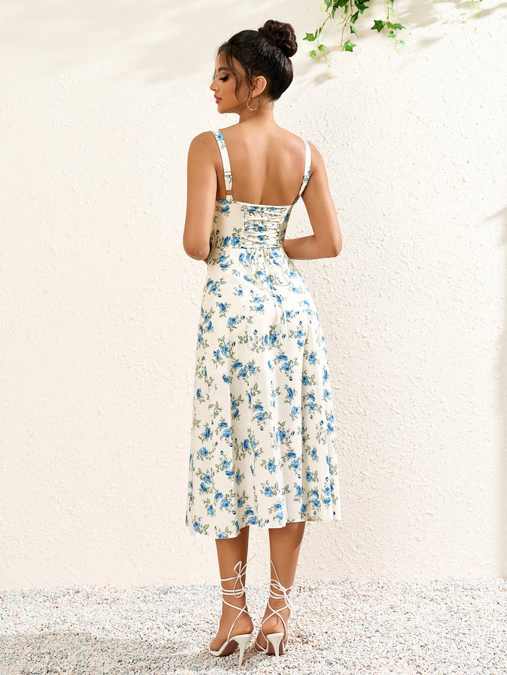 GISELLE Floral Flowy Sun Dress