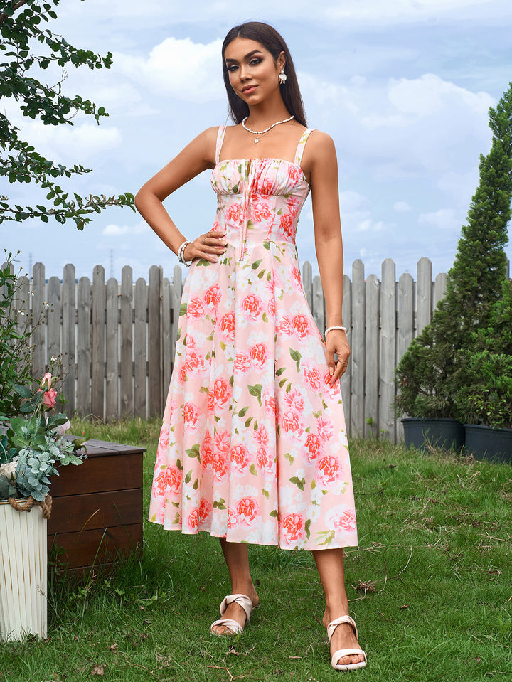 GISELLE Floral Flowy Sun Dress