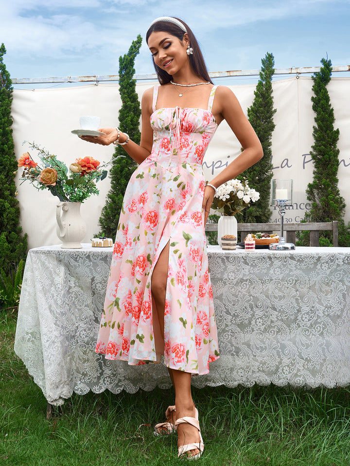 GISELLE Floral Flowy Sun Dress