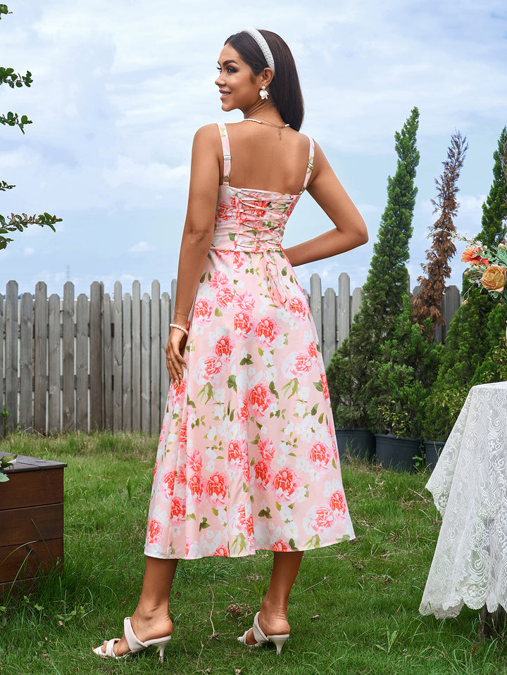 GISELLE Floral Flowy Sun Dress