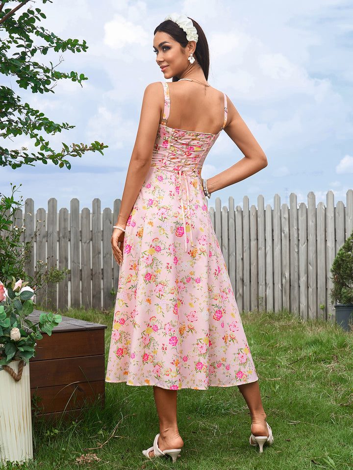 GISELLE Floral Flowy Sun Dress