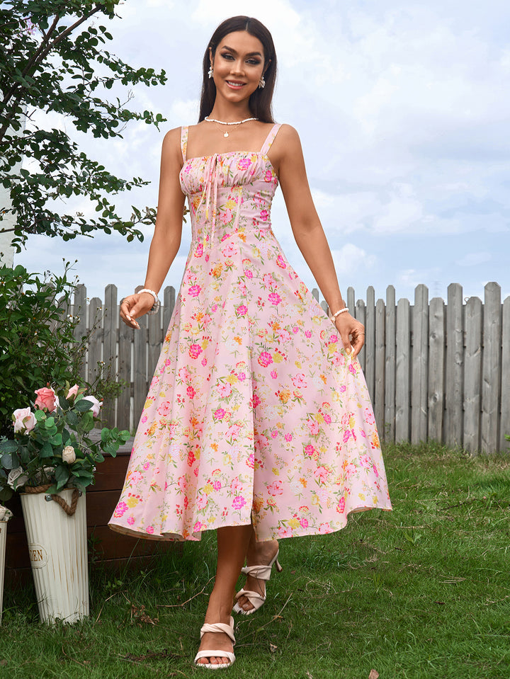 GISELLE Floral Flowy Sun Dress