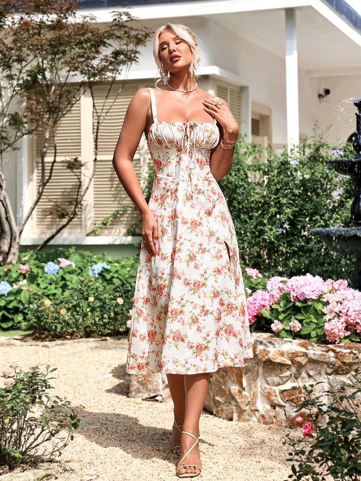 GISELLE Floral Flowy Sun Dress