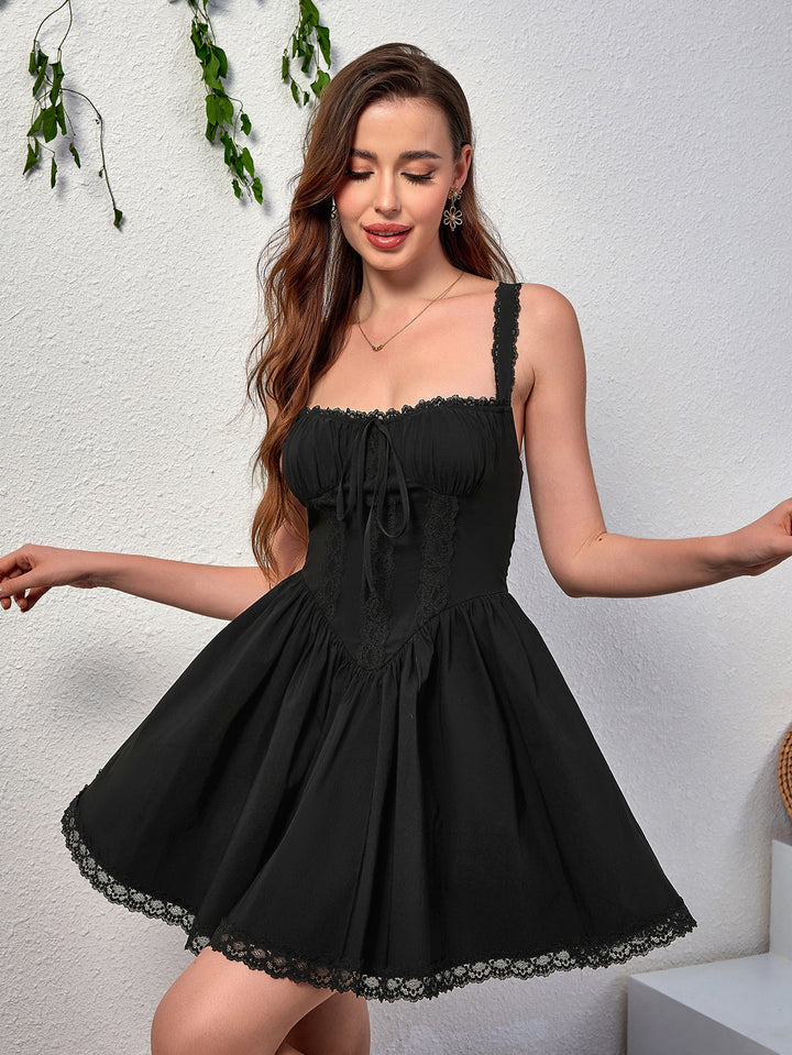 Lace Trimmed Skater Dress Dresses Lace Trim Sleeveless Skater Dress Coast Lace Trimmed Skater Dress Dresses Lace Trim Sleeveless Skater Dress Coast