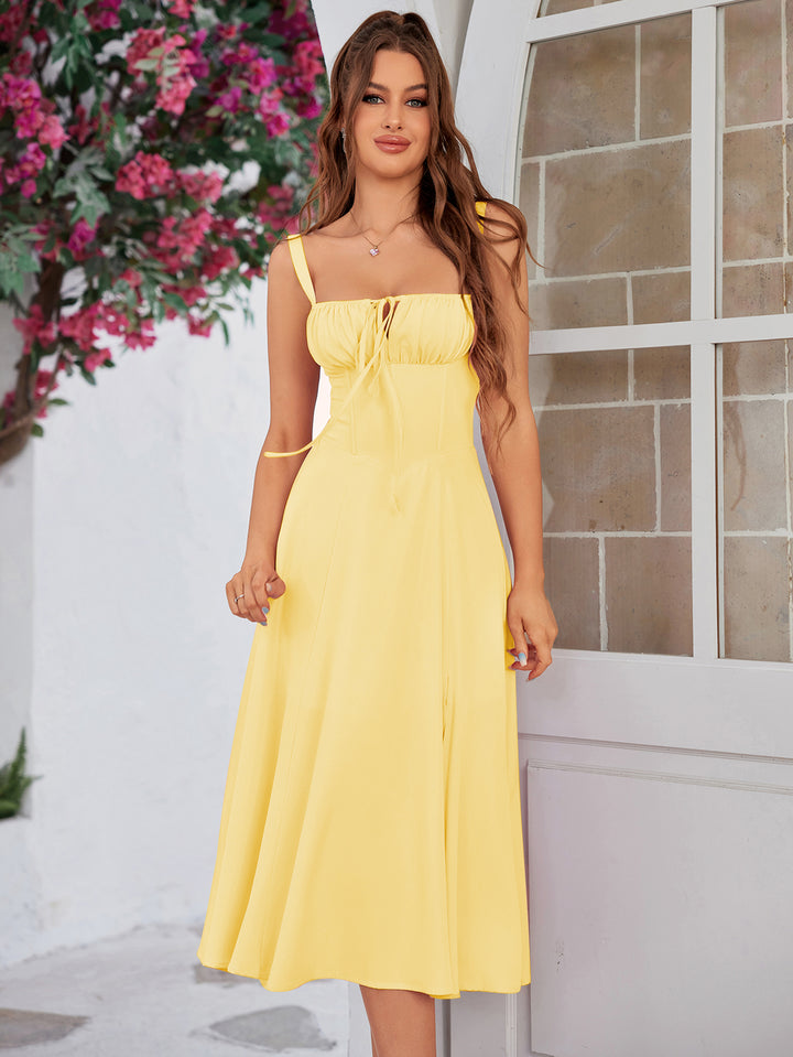 CIAANA Flowy Corset Sun Dress