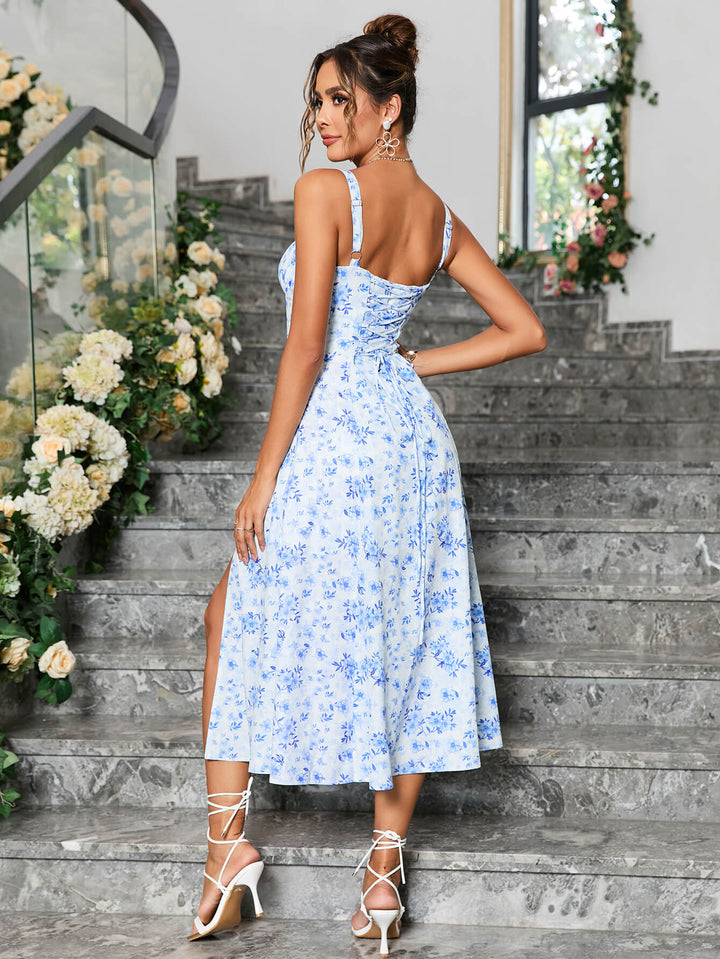 GISELLE Floral Flowy Sun Dress