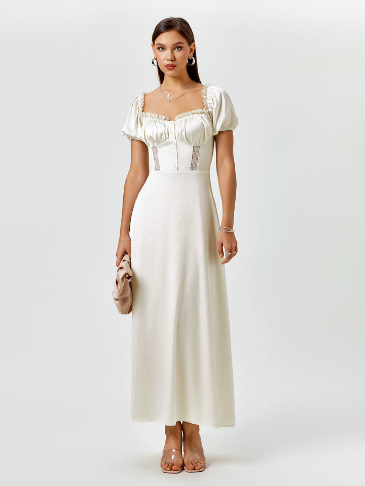 AVECY Regal Romance Midi Dress