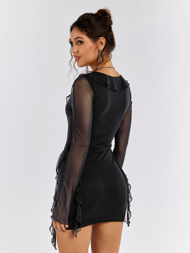 CYDAR Sheer Elegance Bodycon Dress 