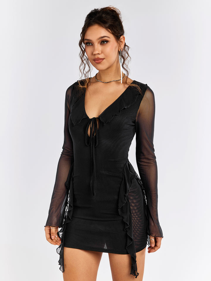 CYDAR Sheer Elegance Bodycon Dress 