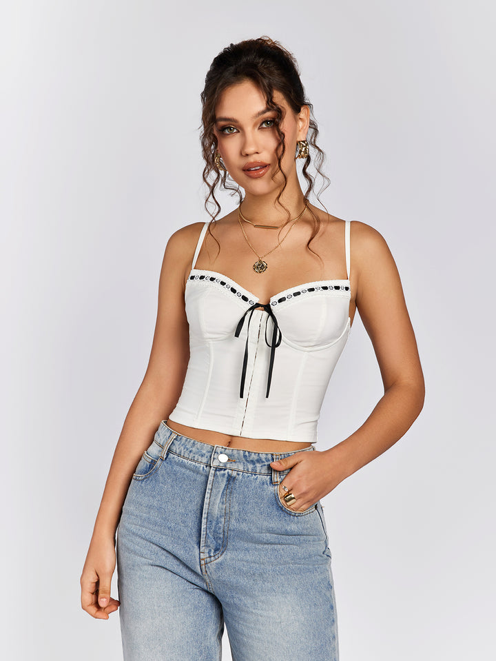 AININA Cinch Corset Top