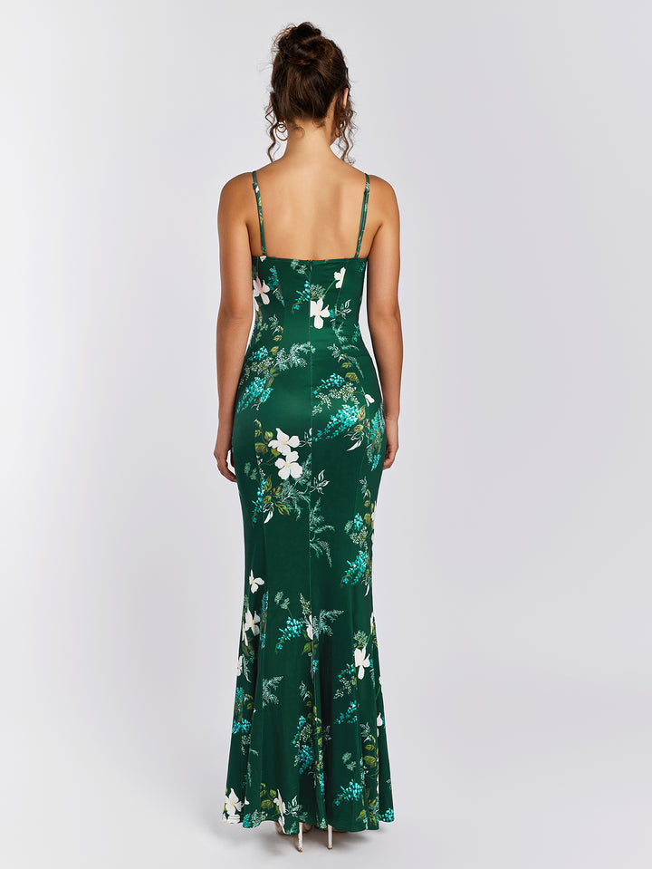 VALSEL Fitted Maxi Dress