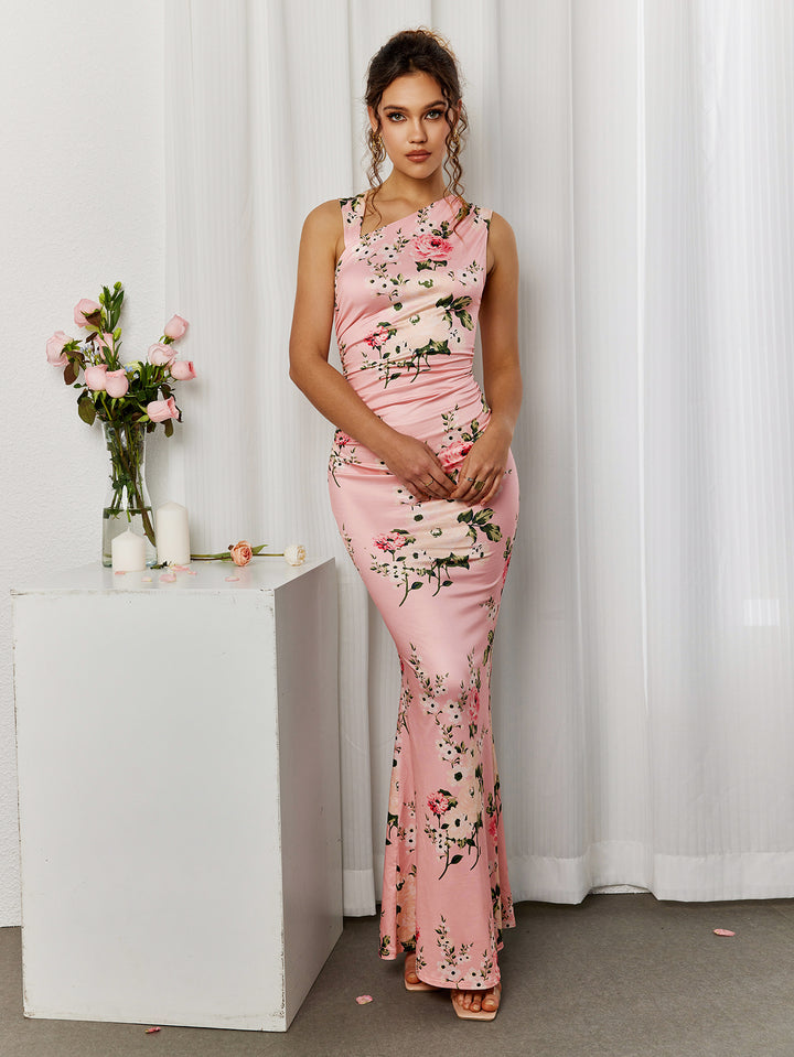 AVERCY Blossom Mermaid Gown Dress