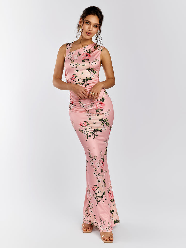 AVERCY Blossom Mermaid Gown Dress