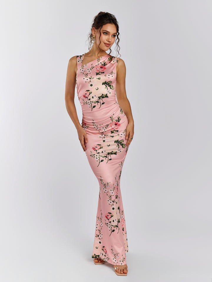 AVERCY Blossom Mermaid Gown Dress