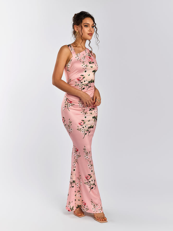 AVERCY Blossom Mermaid Gown Dress