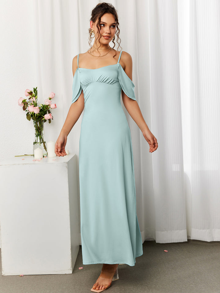 LAVE Cold Shoulder Maxi Dress